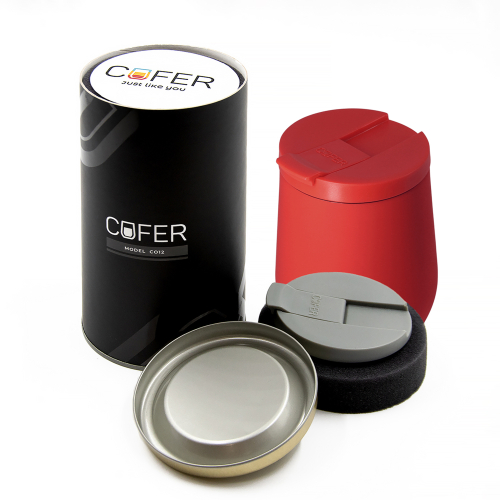 Набор Cofer Tube NEO DUO CO12s (М) black (красный с серым)