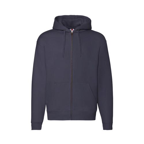 Толстовка с начесом PREMIUM HOODED SWEAT JACKET 280, глубокий темно-синий