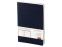 Ежедневник А5 недатированный Megapolis Velvet Flex, темно-синий Navy