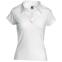 Поло женское "Lady-Fit Rib Polo", белый