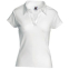 Поло женское "Lady-Fit Rib Polo", белый