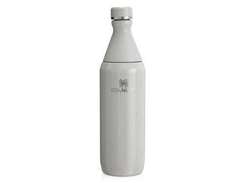 Термобутылка для воды Stanley All Day Slim объемом 600 мл - Серый
