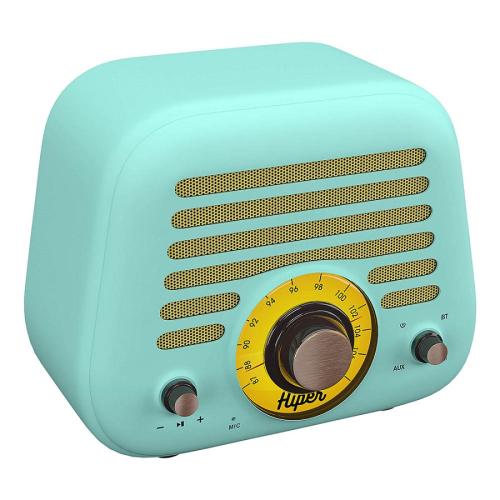 Колонка беспроводная RETRO L, цвет голубой , голубой