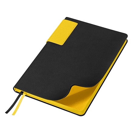 Ежедневник Flexy Star Sivilia Black Edition Color А5, Черно-желтый