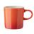 Ceramic mug 290ml, оранжевый