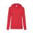 Толстовка женская без начеса LIGHTWEIGH HOODED SWEAT 240, красный