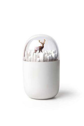 Контейнер для ватных палочек Deeryard, Белый
