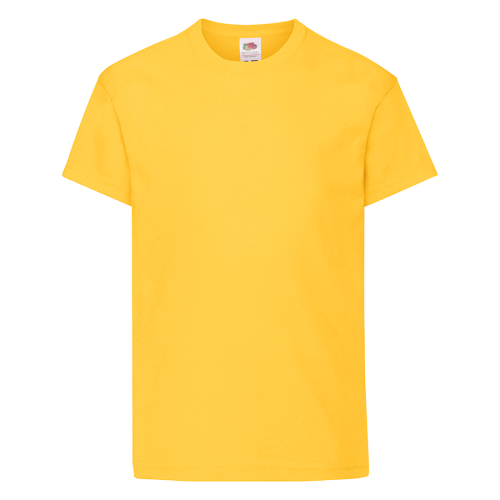 Футболка детская KIDS ORIGINAL T 145, желтый