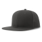 Бейсболка SNAP BACK-S, 6 клиньев, пластиковая застежка, темно-серый