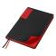 Ежедневник Flexy Star Sivilia Black Edition Color А5, Черно-красный