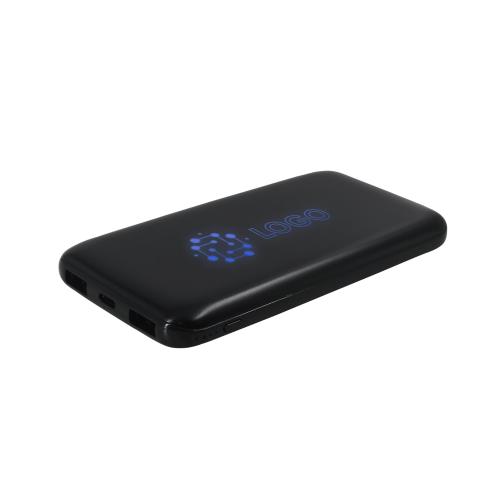 Внешний аккумулятор с подсветкой Bplanner Power 4 ST, 8000 mAh (Синий)