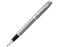 Ручка-роллер Parker IM Stainless Steel CT, стержень: F, цвет чернил: black, в подарочной упаковке