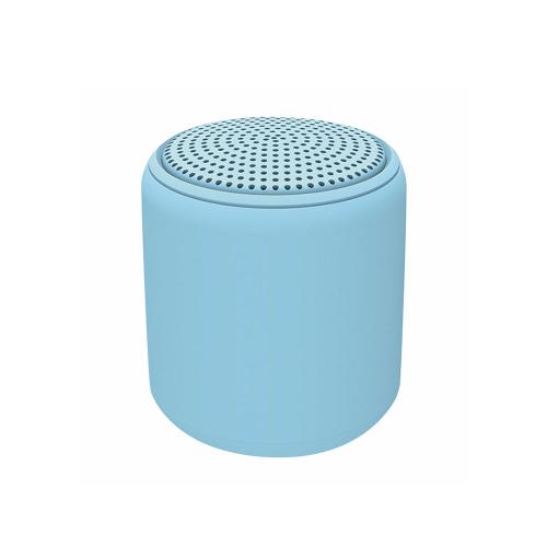 Беспроводная Bluetooth колонка Fosh, Голубой полуматовый