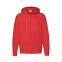 Толстовка без начеса LIGHTWEIGHT HOODED SWEAT JACKET 240, красный