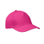 5 panel baseball cap, фуксия