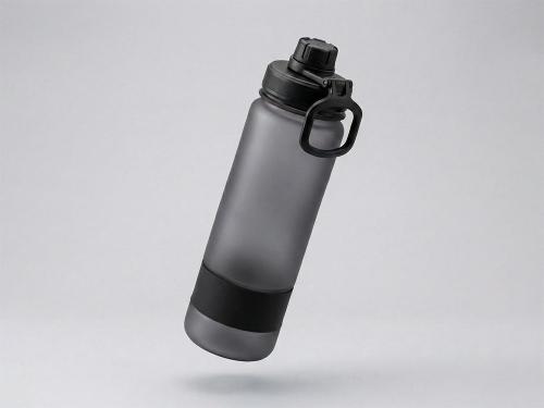 Бутылка Misty с ручкой, 850 мл, черный