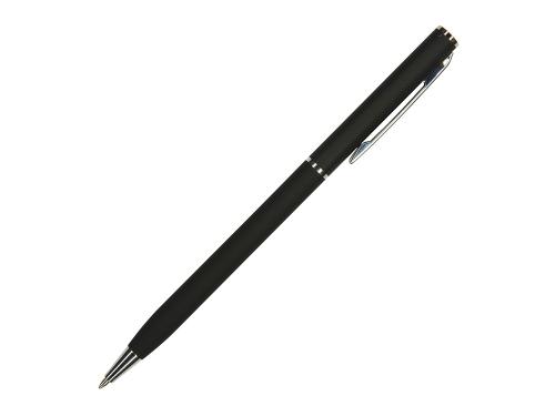 Ручка шариковая автоматическая BrunoVisconti® PALERMO цвет корпуса черный, soft-touch, 0.7 мм