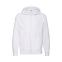 Толстовка без начеса LIGHTWEIGHT HOODED SWEAT JACKET 240, белый