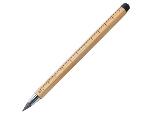 Вечный карандаш Sicily Bamboo из бамбука со стилусом и линейкой