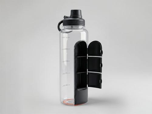 Бутылка для воды Electrolyte, черный