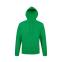 Толстовка унисекс с капюшоном SNAKE 280, зеленый
