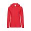 Толстовка женская без начеса LADIES LIGHTWEIGHT HOODED SWEAT 240, красный