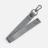 Ремувка на кнопке Tohu, серая