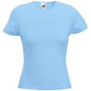 Футболка женская LADY FIT CREW NECK T 210, голубой