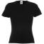 Футболка женская LADY FIT CREW NECK T 210, черный