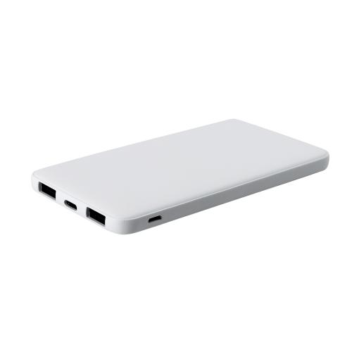 Внешний аккумулятор Bplanner Power 1 ST, софт-тач, 5000 mAh (Белый)