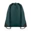 190T Polyester drawstring bag, тёмно-зелёный