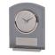 Часы настольные "Award" с шильдом, серый