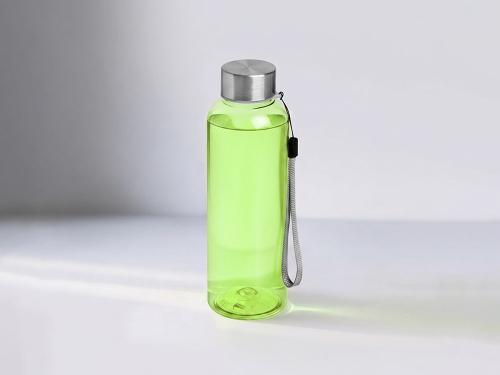 Бутылка для воды Kato из RPET, 500мл, зеленое яблоко