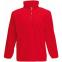Толстовка мужская ZIP NECK MICRO 250, ярко-красный