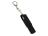 USB-флешка на 8 Гб 2 в 1 поворотный механизм, c дополнительным разъемом Type-C с одноцветным металлическим клипом, черный