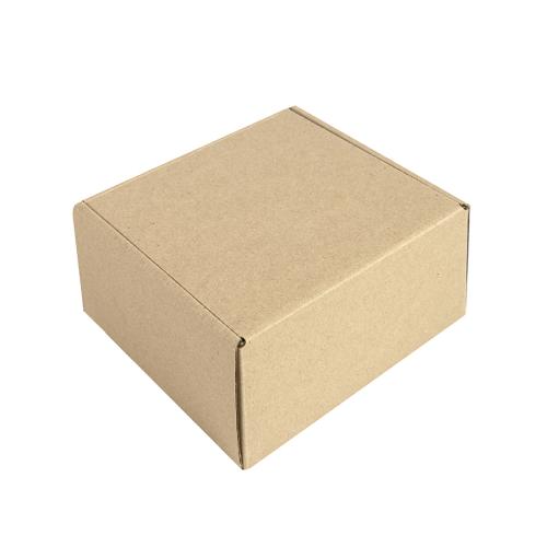 Коробка подарочная mini BOX, размер 17,5  x 15,5 x 8 см, коричневый