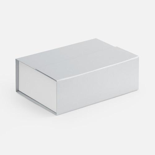 Коробка Bicolor Case, белая с серым