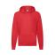 Толстовка без начеса LIGHTWEIGHT HOODED SWEAT 240, красный