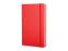 Записная книжка Moleskine Classic (нелинованный) в твердой обложке, Large (13х21см), красный