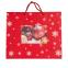 Пакет  большой RED WONDER размер 43 x 32 x 11 см, красный