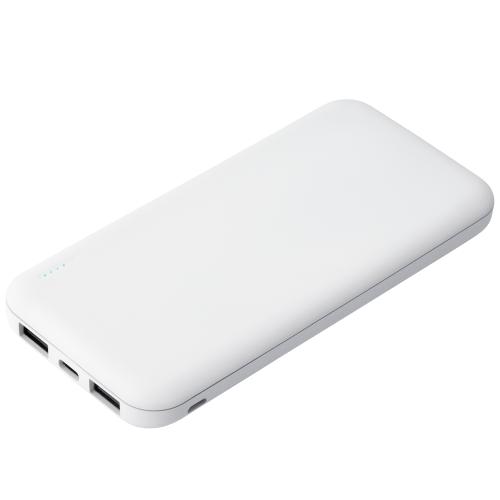 Внешний аккумулятор с подсветкой Люче (Luce) 10000 mAh, белый