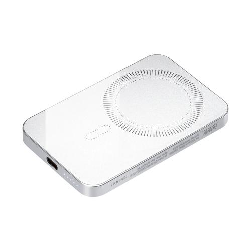 Внешний аккумулятор Артекс PD (Artex PD) 5000mAh с функцией беспроводной зарядки 15W, серебряный