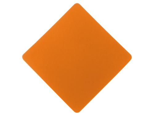 ПАТЧ РОМБ soft-touch (оранжевый) 7,6 х 7,6 см