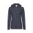 Толстовка женская без начеса LADIES LIGHTWEIGHT HOODED SWEAT 240, темно-синий