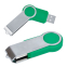 USB flash-карта "Swing" (8Гб), зеленый